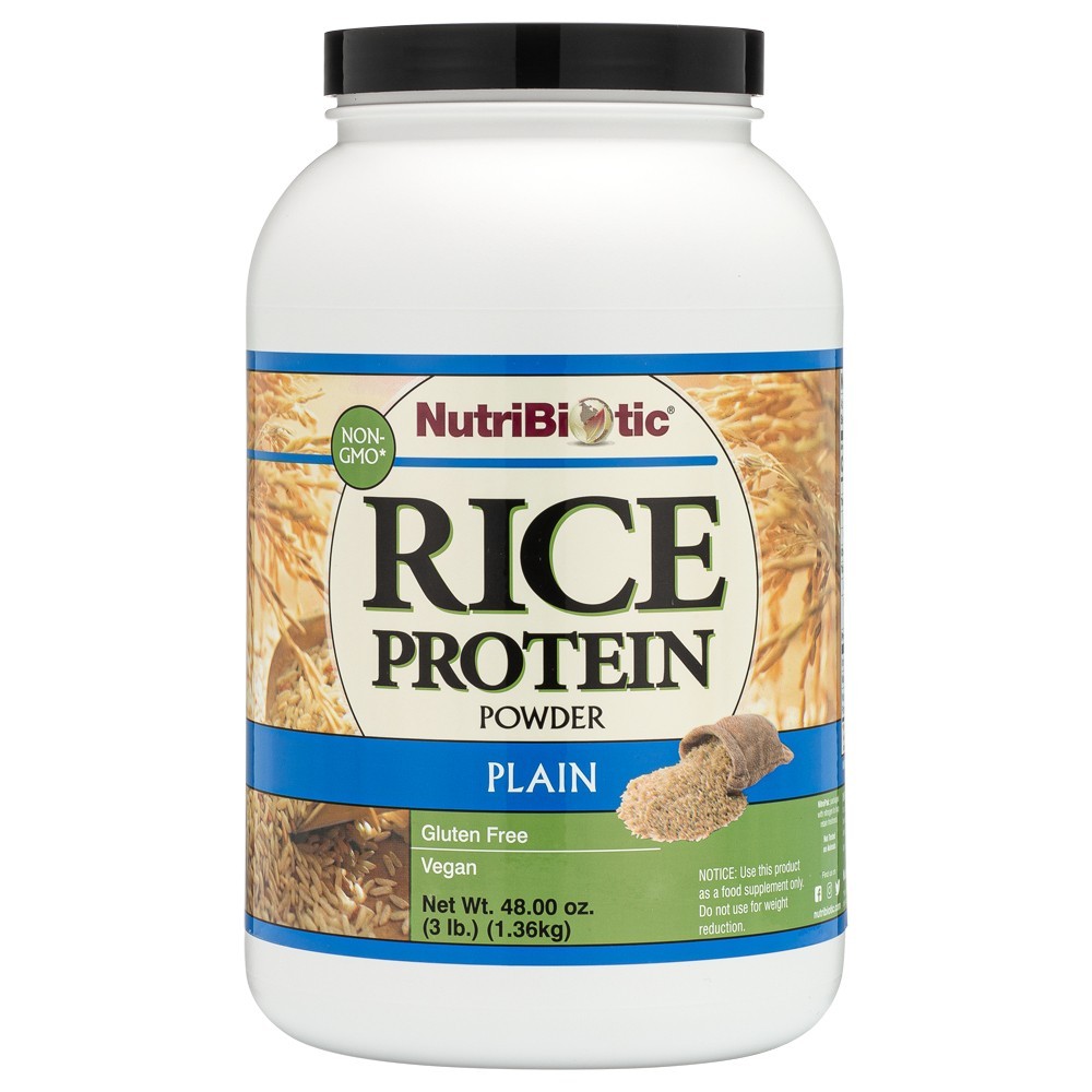 Rice Protein, Plain 3 lb.