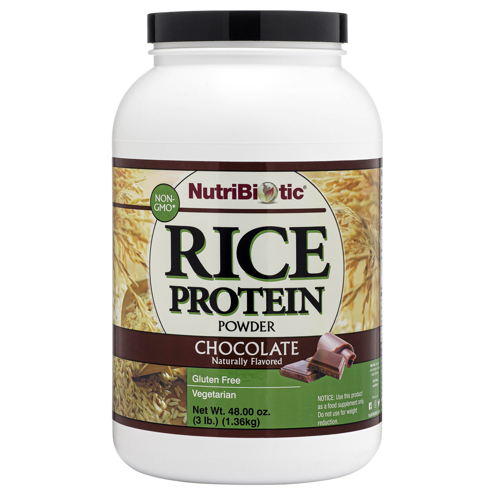 Rice Protein, Chocolate 3 lb.