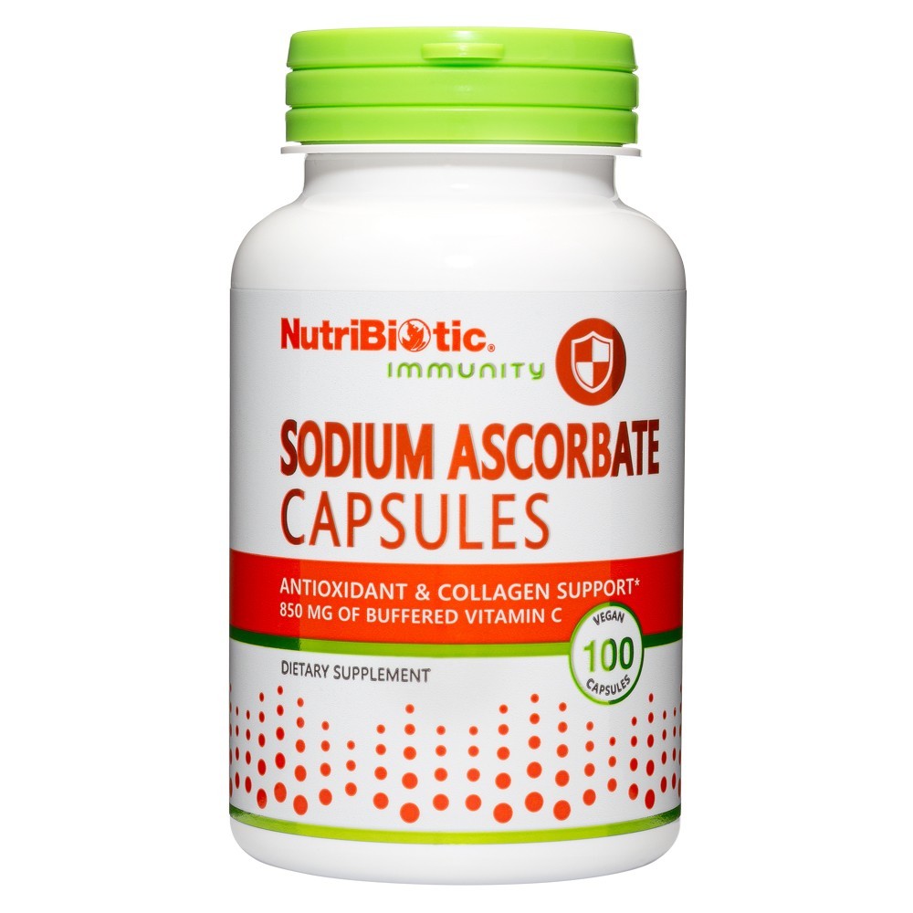 Sodium Ascorbate 850 mg Capsules, 100 caps. 