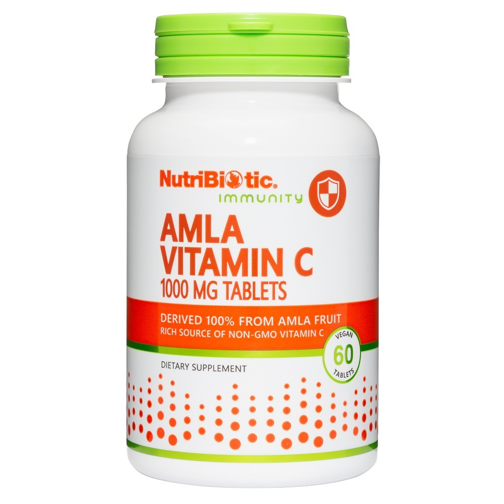 Amla Vitamin C 1000 mg Tablets, 60 tabs. 