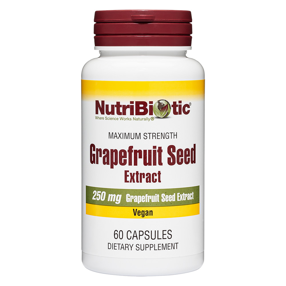 Grapefruit Seed Extract Capsules, Maximum Strength 60 caps.