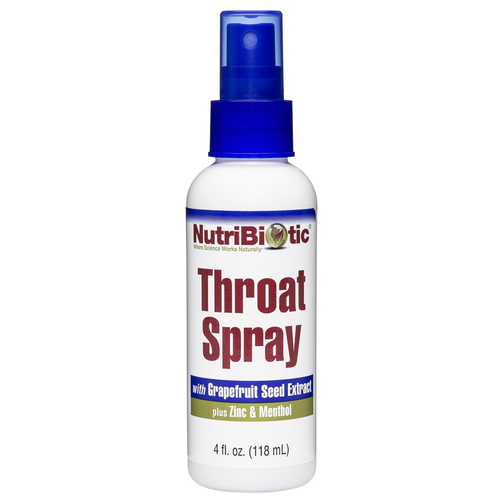 Throat Spray with Zinc & GSE 4 fl. oz.