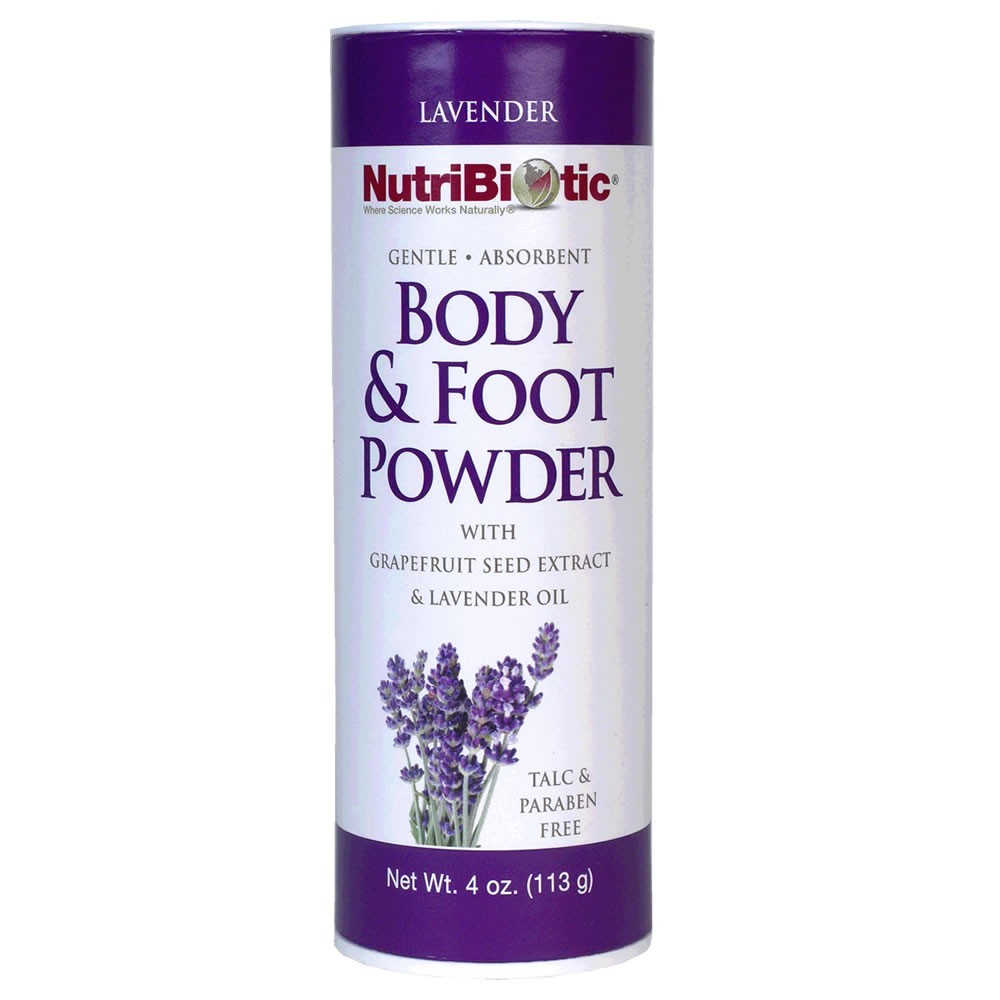 Body & Foot Powder, Lavender 4 oz.