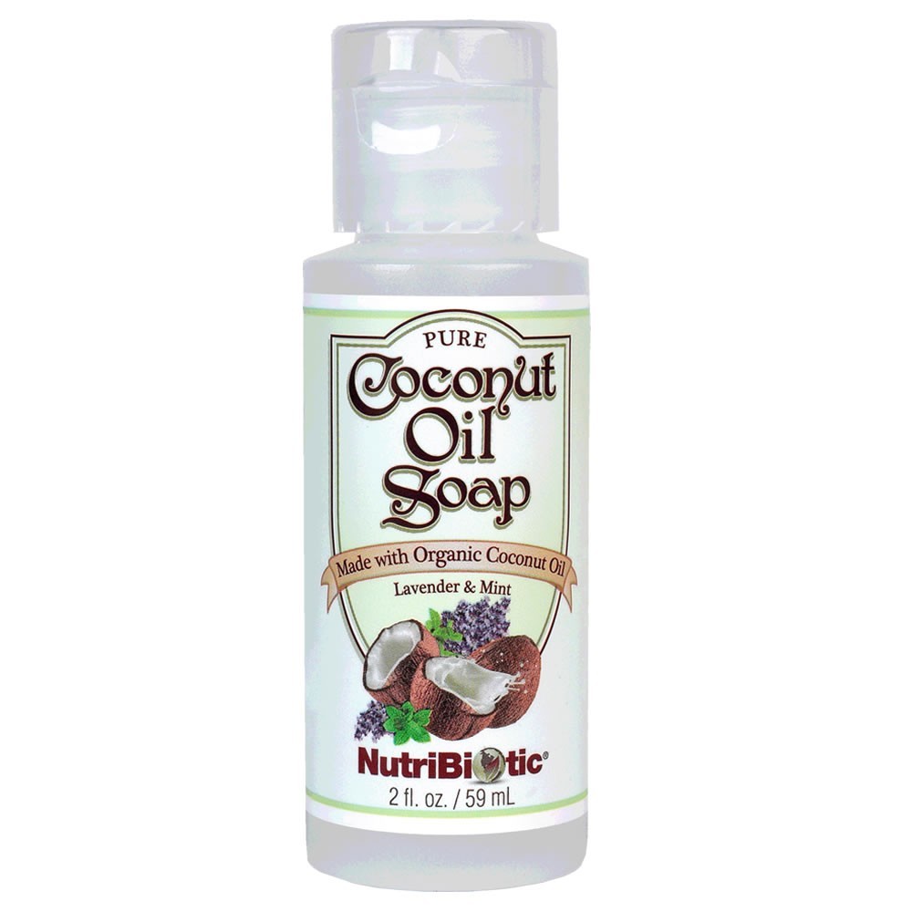 Pure Coconut Oil Soap, Lavender & Mint 2 fl. oz.