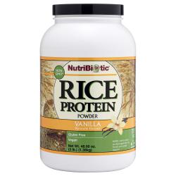 Rice Protein, Vanilla 3 lb.