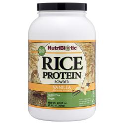 Rice Protein, Vanilla 3 lb. 