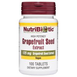 Grapefruit Seed Extract Tablets, 125 mg, 100 tabs.