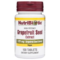 Grapefruit Seed Extract Tablets, 125 mg, 100 tabs. Retail