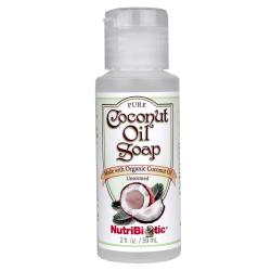 Pure Coconut Oil Soap, Unscented 2 fl. oz.