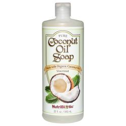 Pure Coconut Oil Soap, Unscented 32 fl. oz.