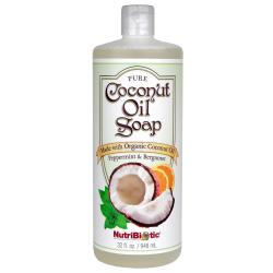 Pure Coconut Oil Soap, Peppermint & Bergamot 32 fl. oz. Retail