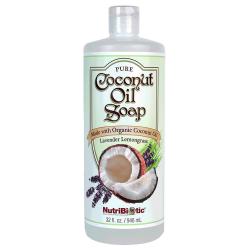 Pure Coconut Oil Soap, Lavender Lemongrass 32 fl. oz.