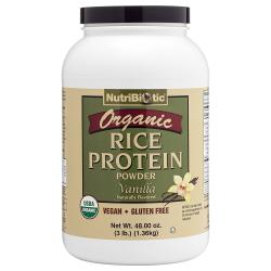 Organic Rice Protein, Vanilla 3 lb.