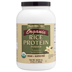 Organic Rice Protein, Vanilla 3 lb. Retail