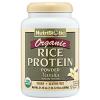 Organic Rice Protein, Vanilla 21 oz.