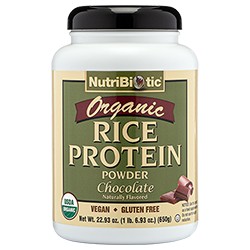 Nutribiotic Organic Rice Protein Powder Vanilla Plain Chocolate Mixed
Berry