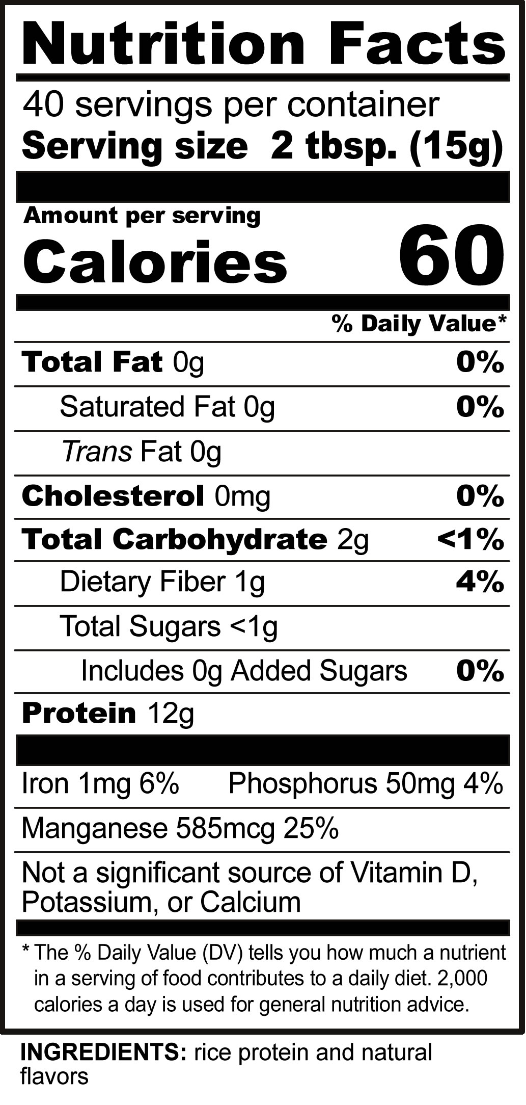 Nutrition Facts