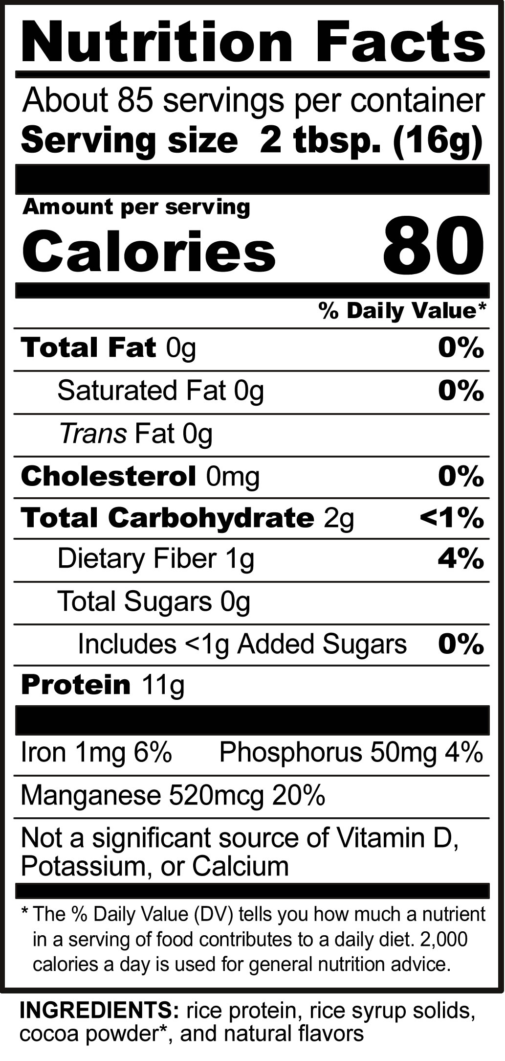 Nutrition Facts