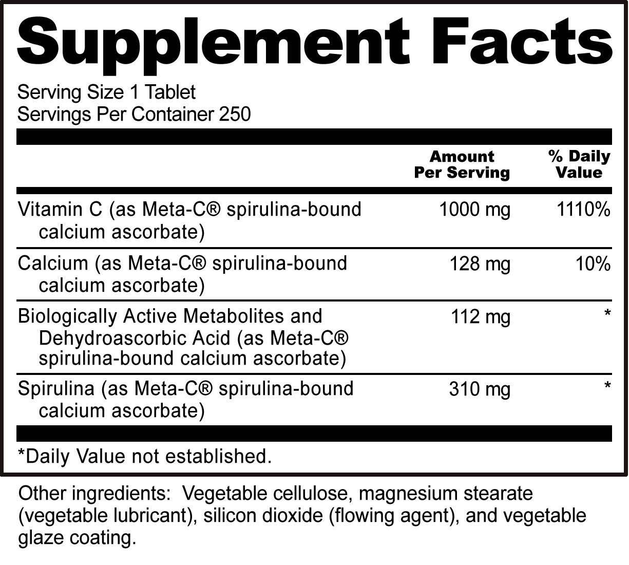 Supplement Facts