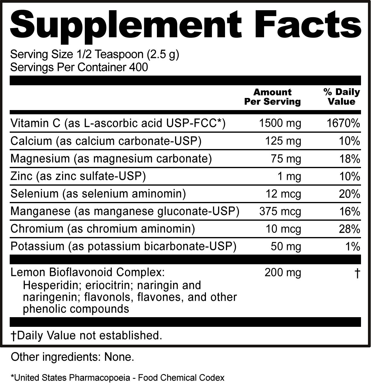 Supplement Facts