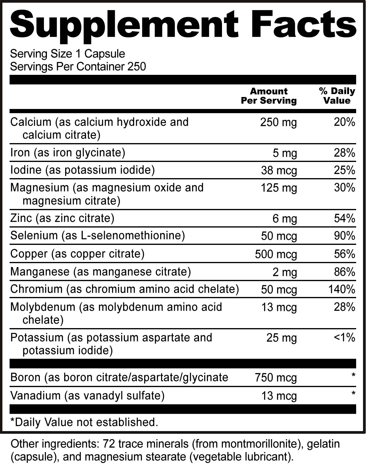 Supplement Facts