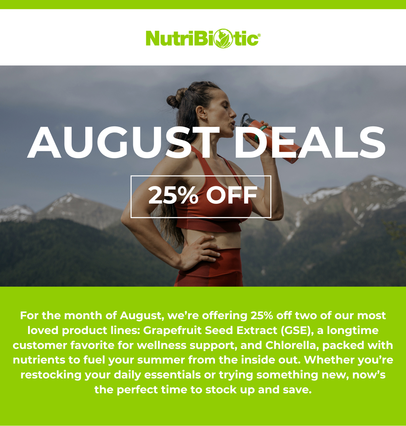 25% Off Select Grapefruit Seed Extract! | OFFER VALID AUGUST 1-31, 2025
