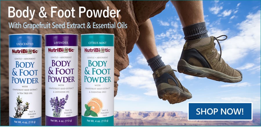 Body & Foot Powder!