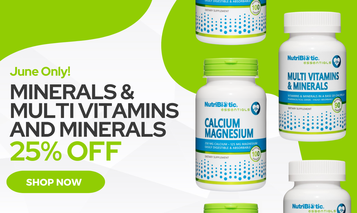 25% Off Multi Vitamins and Minerals! | OFFER VALID JUNE 1-30, 2026