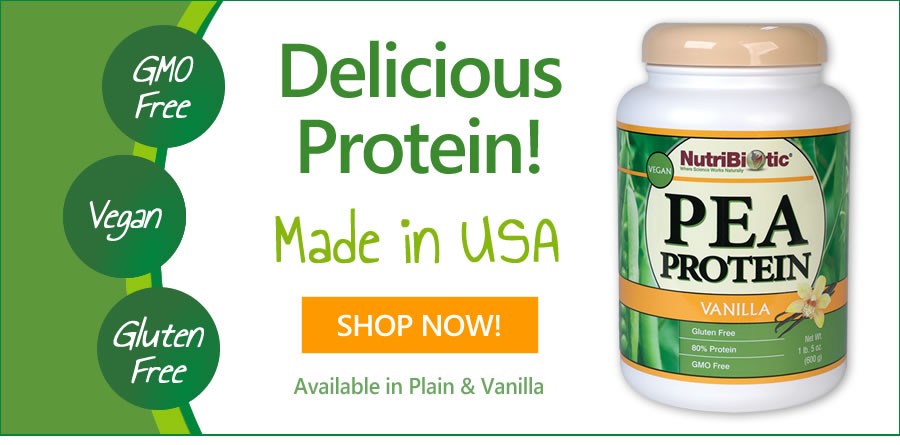 25% off Pea Protein!