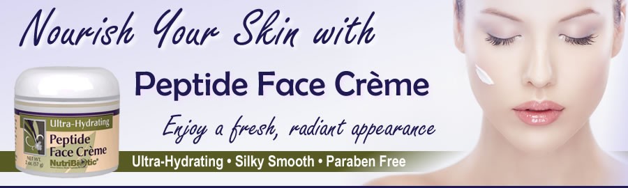 25% off Peptide Face Creme!