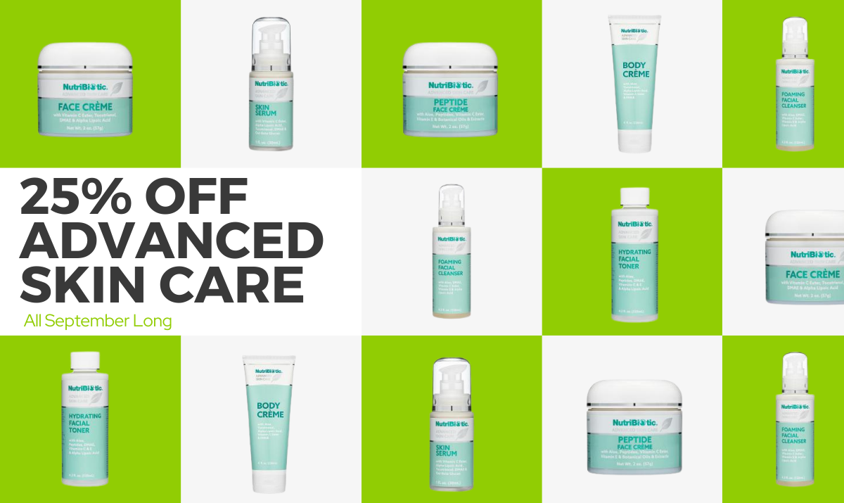 25% Off Advanced Skin Care | OFFER VALID SEPTEMBER 1-30, 2025