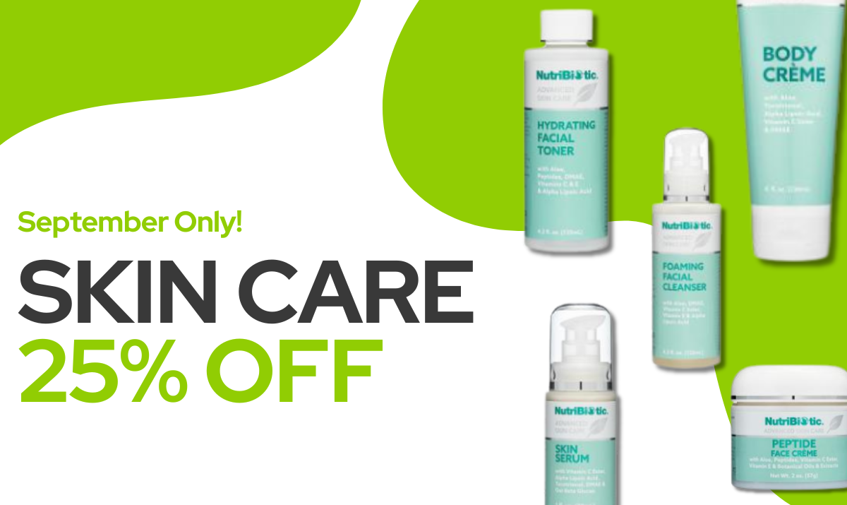 25% Off Advanced Skin Care | OFFER VALID SEPTEMBER 1-30, 2026